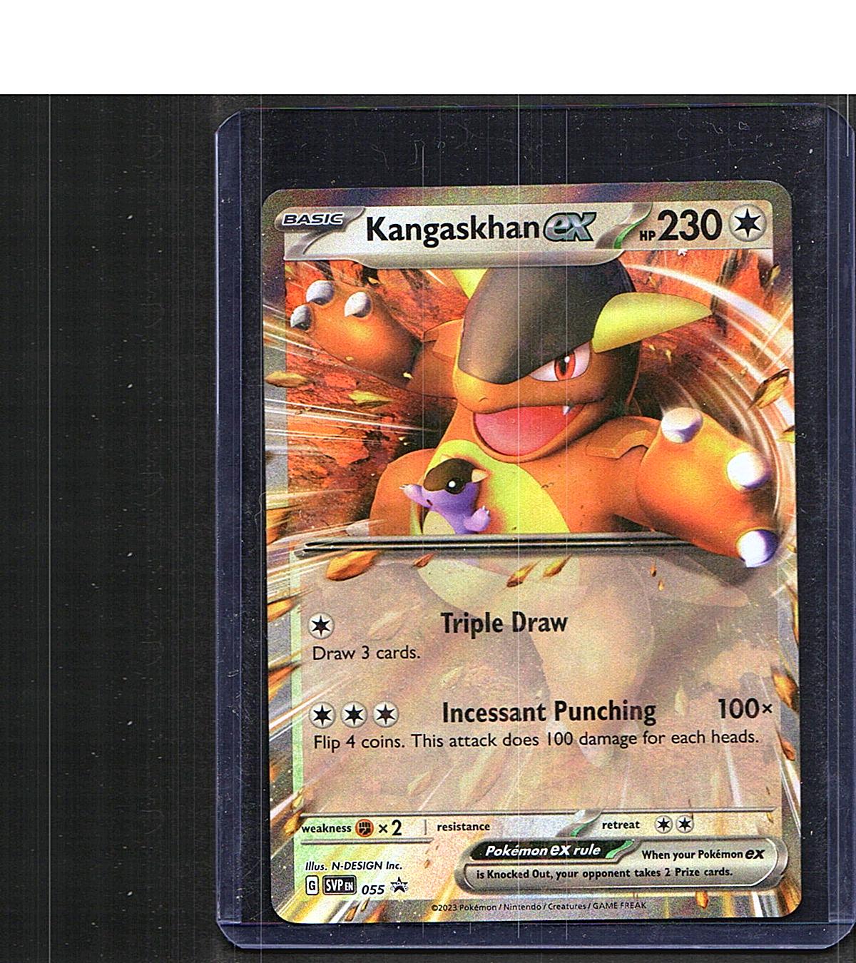 Kangaskhan ex #055 SV: Scarlet & Violet Promo Cards Promo, Holo