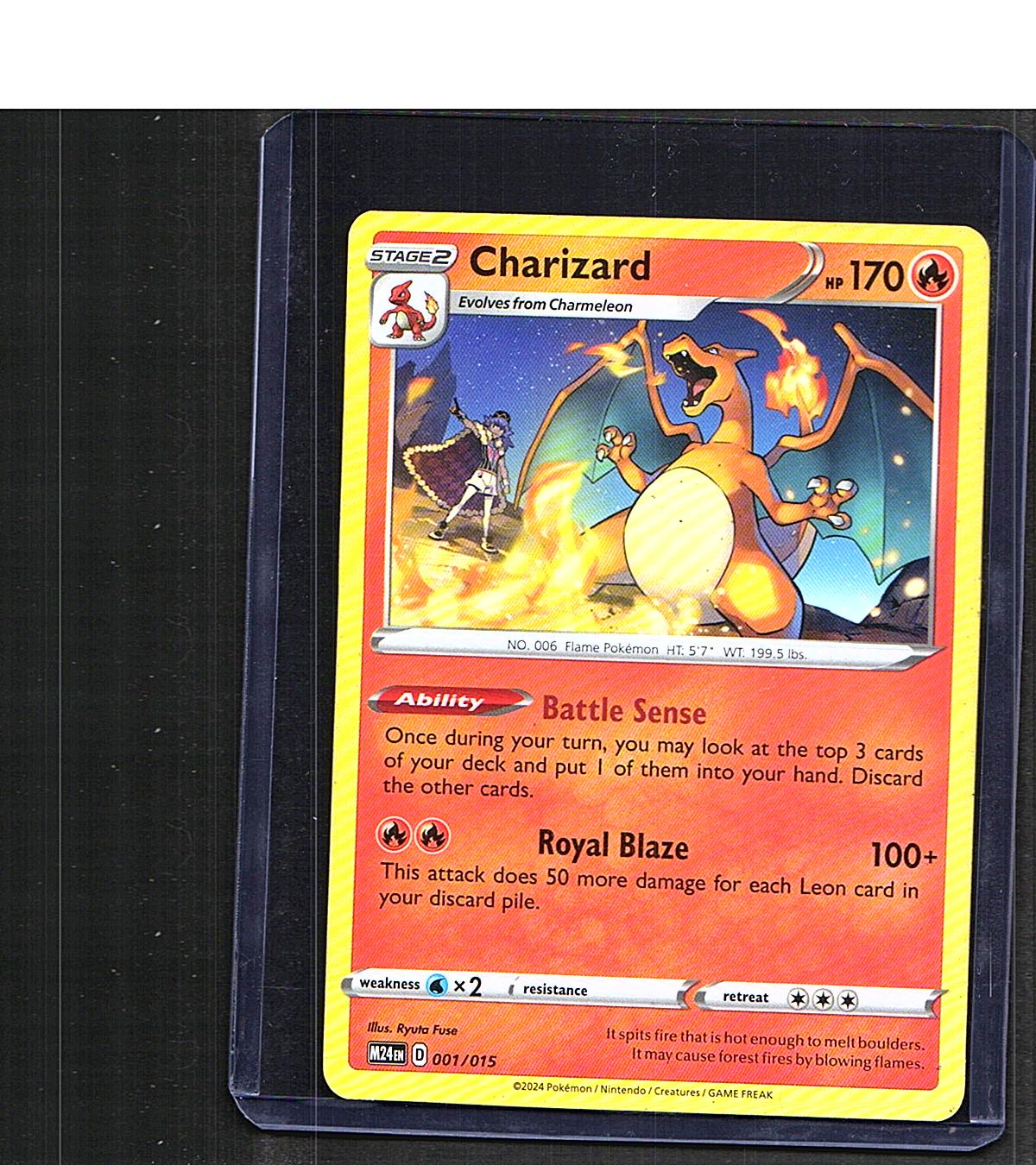 Charizard #025/185 Deck Exclusives Holo Rare, Holo
