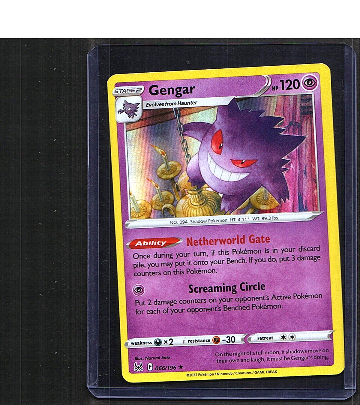 Gengar #066/196 Deck Exclusives Rare
