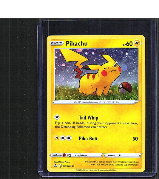 Pikachu #SWSH039 Miscellaneous Cards & Products Promo, Holo