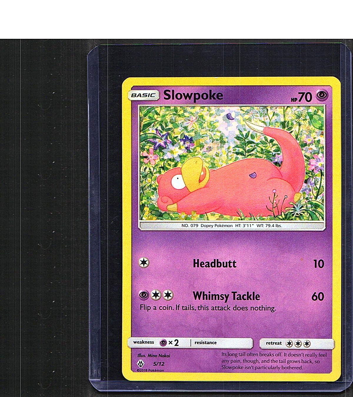 Slowpoke #005/012 McDonald's Promos 2018 Promo, Holo