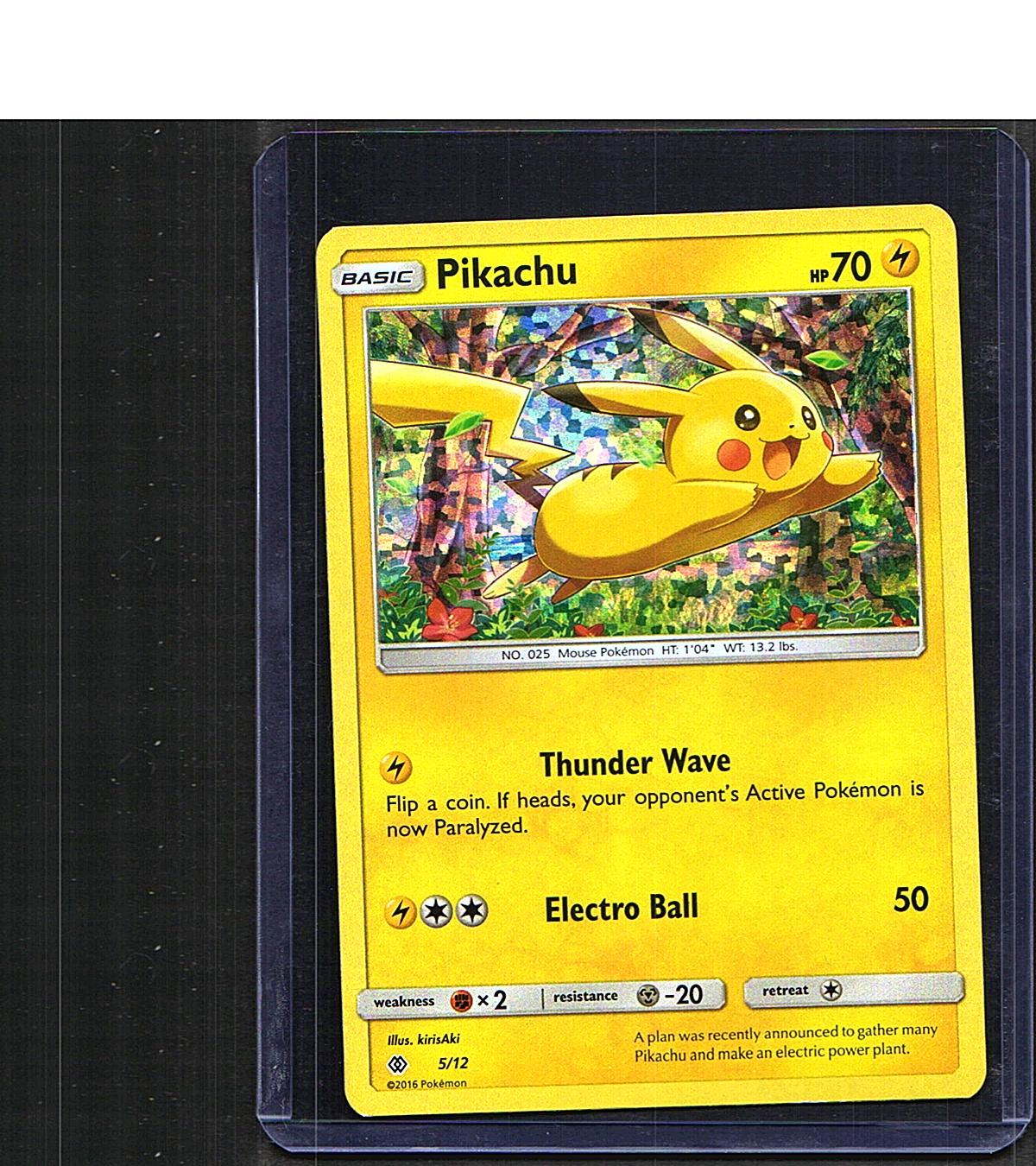 Pikachu #SM04 Miscellaneous Cards & Products Promo, Holo