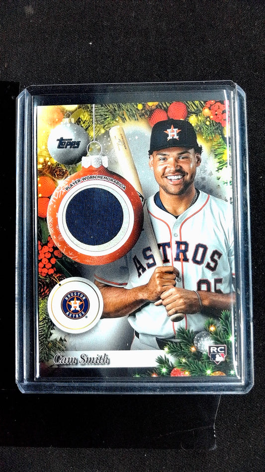 Cam Smith #PR-CSM 2025 Topps Holiday Memorabilia