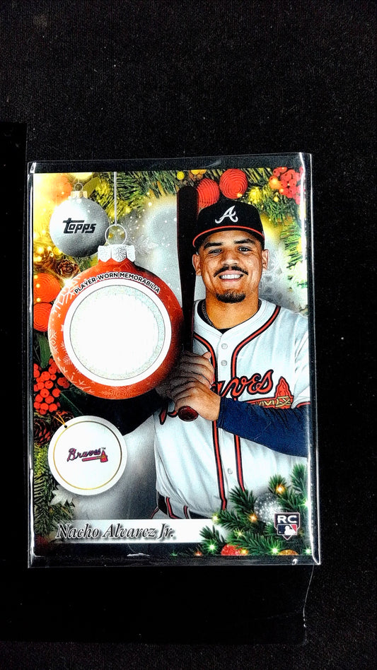 Nacho Alvarez Jr. #PR-NAL 2025 Topps Holiday Memorabilia