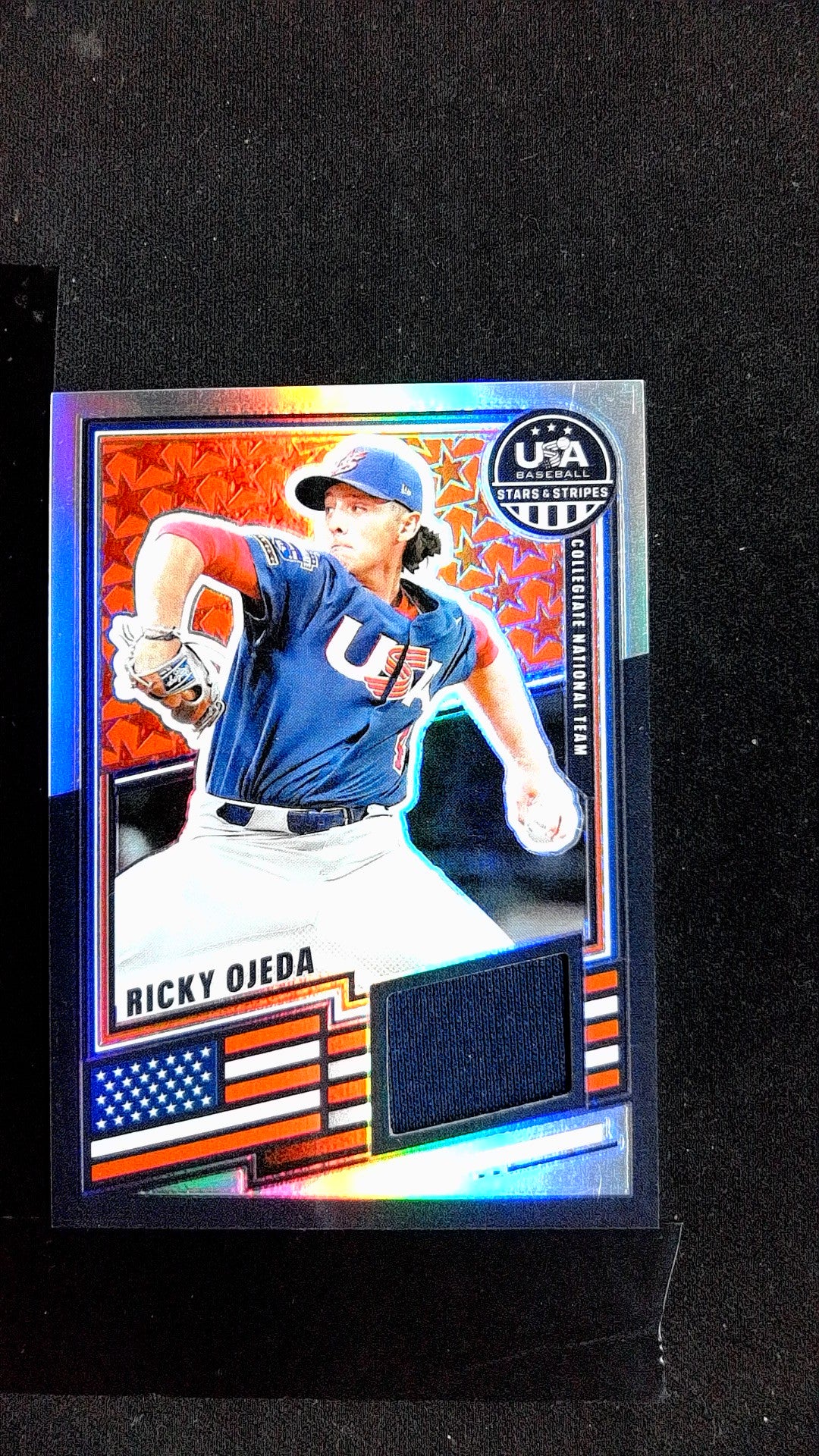 Ricky Ojeda #USA-RO 2026 Panini Stars & Stripes Prizm USA Baseball Memorabilia