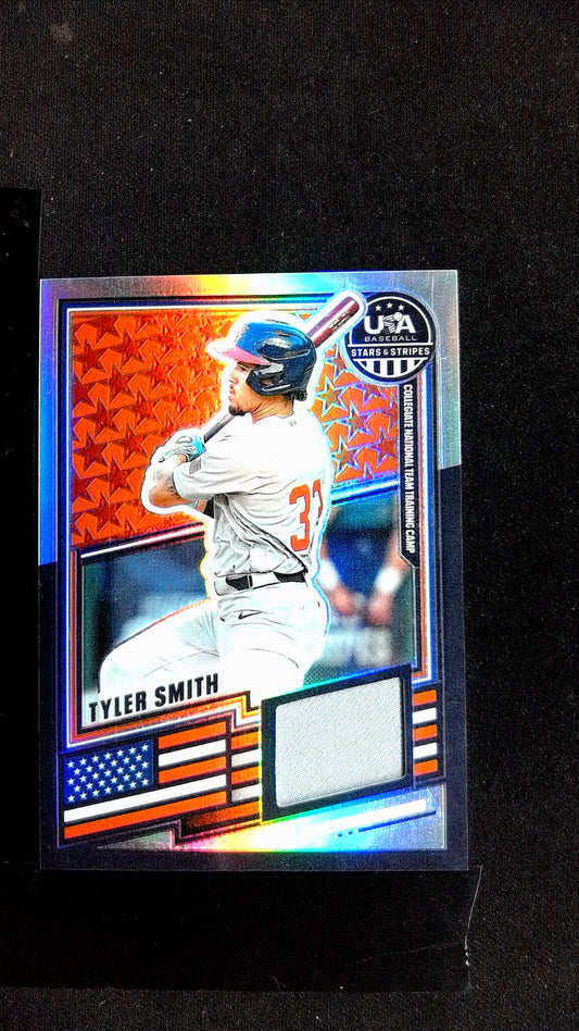 Tyler Smith #USA-TS 2026 Panini Stars & Stripes Prizm USA Baseball Memorabilia