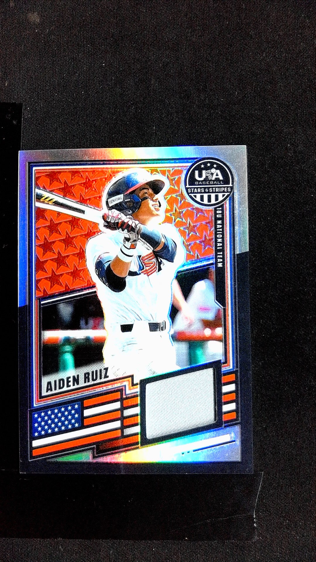 Aiden Ruiz #USA-AR 2026 Panini Stars & Stripes Prizm USA Baseball Memorabilia