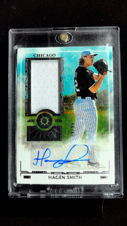 Hagen Smith #PM-HSM 2025 Panini Boys of Summer SN, Memorabilia, Auto