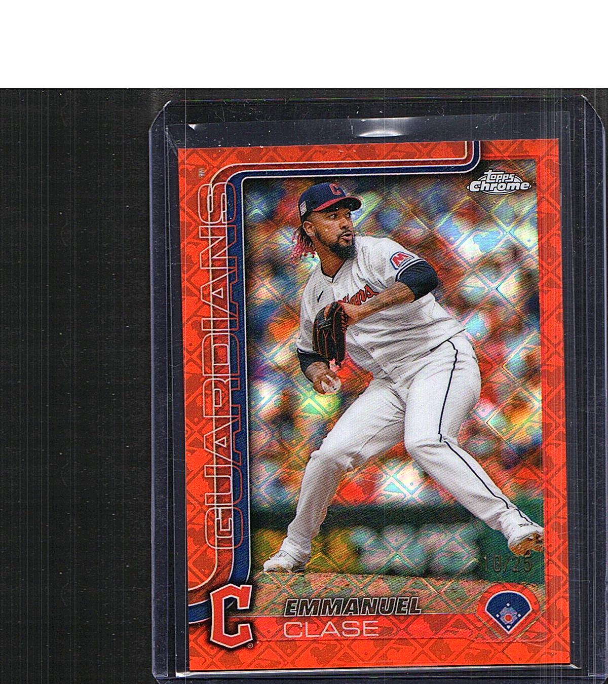 Emmanuel Clase #135 2025 Topps Chrome SN