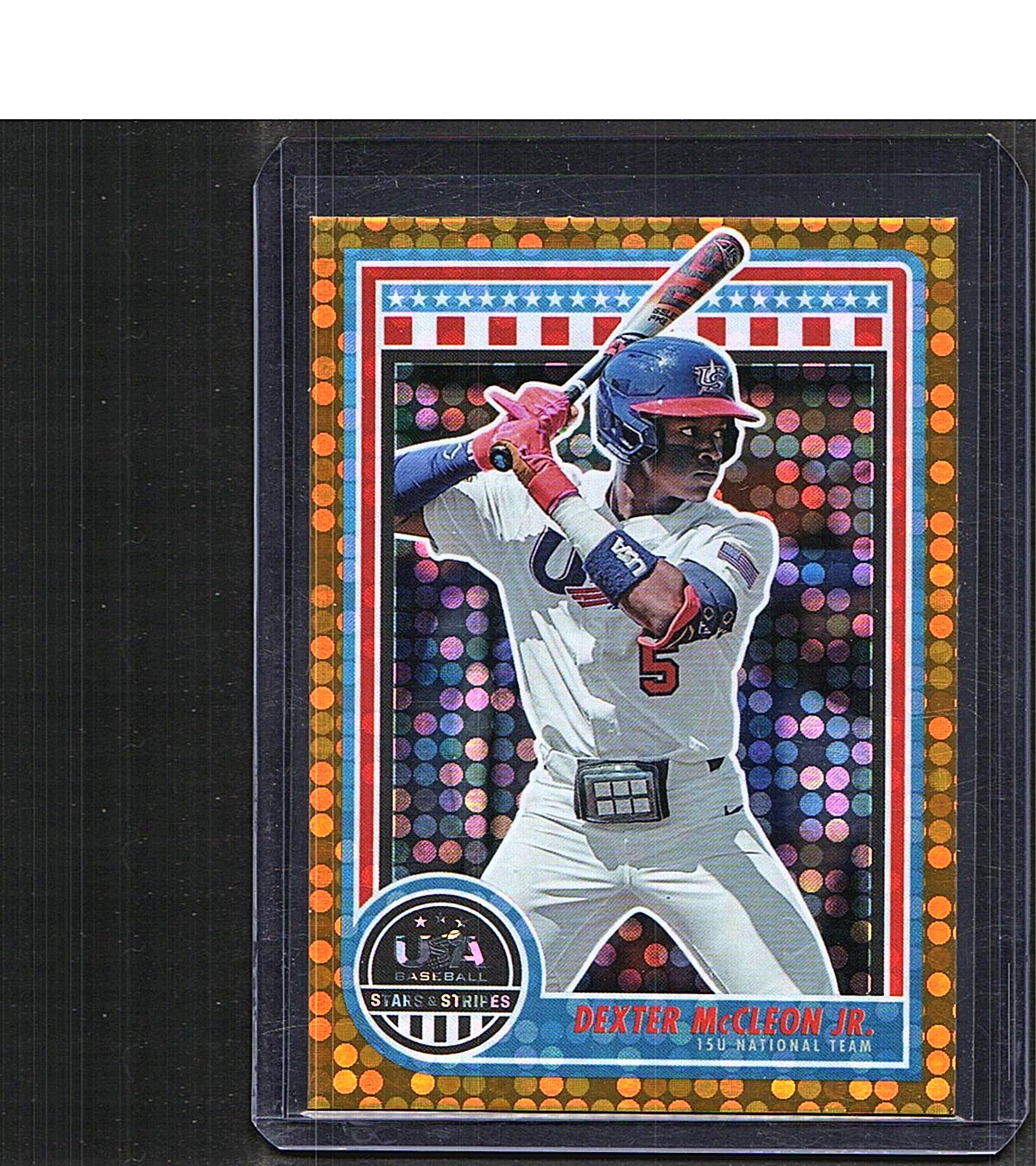 Dexter McCleon Jr. #93 2025 Panini Stars & Stripes USA Baseball SN