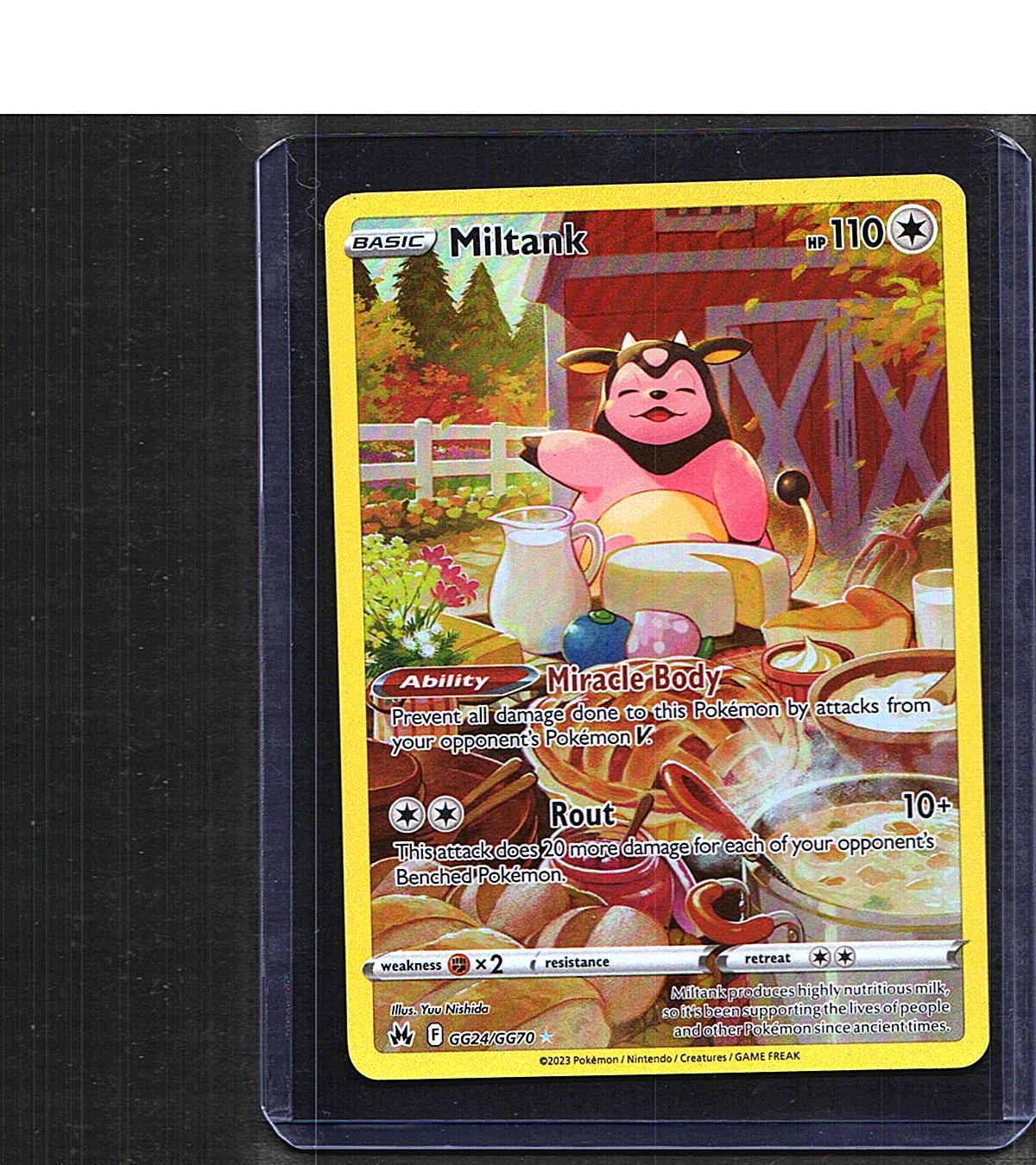Miltank #GG24/GG70 SWSH: Crown Zenith: Galarian Gallery Ultra Rare, Holo