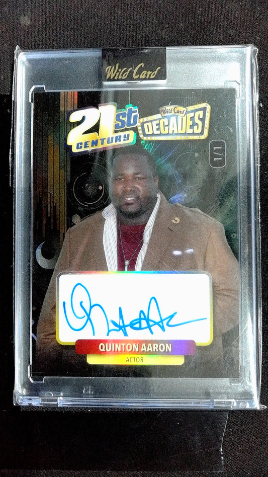 #D121B5QAA Quinton Aaron Wild Card Decades