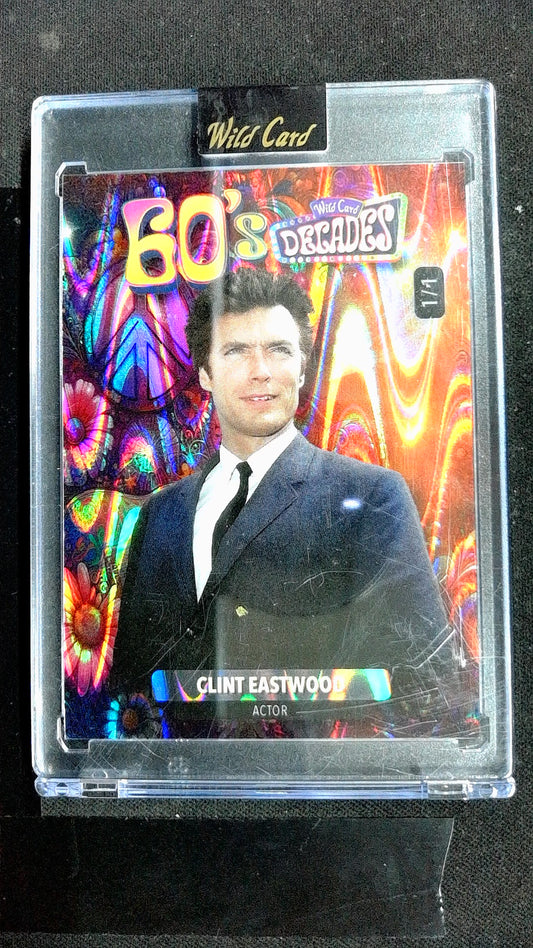 #D160P4CE Clint Eastwood Wild Card Decades