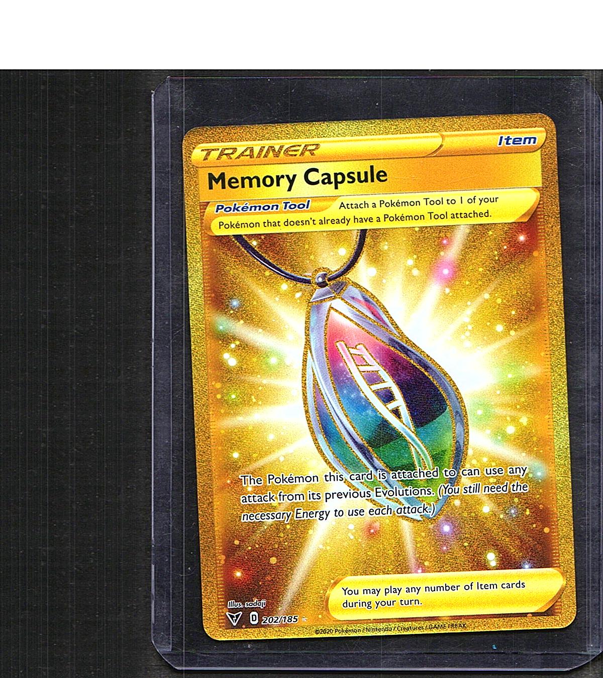 SWSH04: Vivid Voltage Memory Capsule (Secret) #202/185