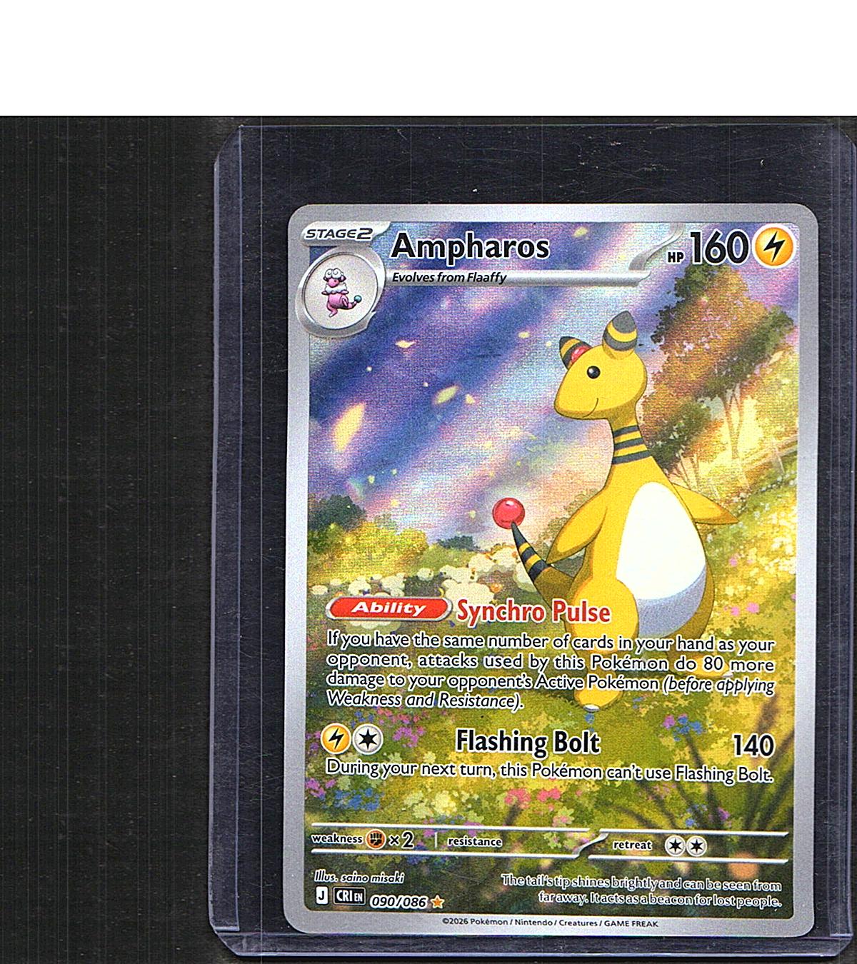 ME04: Chaos Rising Ampharos #090/086