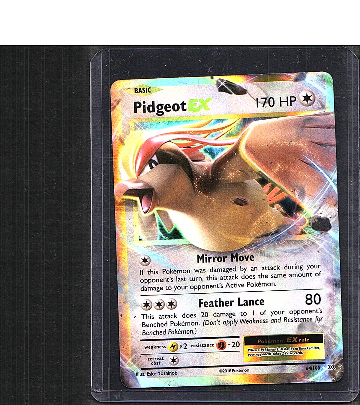XY - Evolutions Pidgeot EX #64/108
