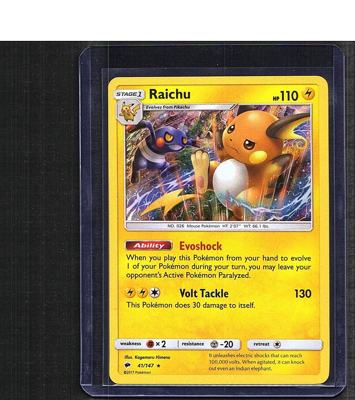 League & Championship Cards Raichu #041/147