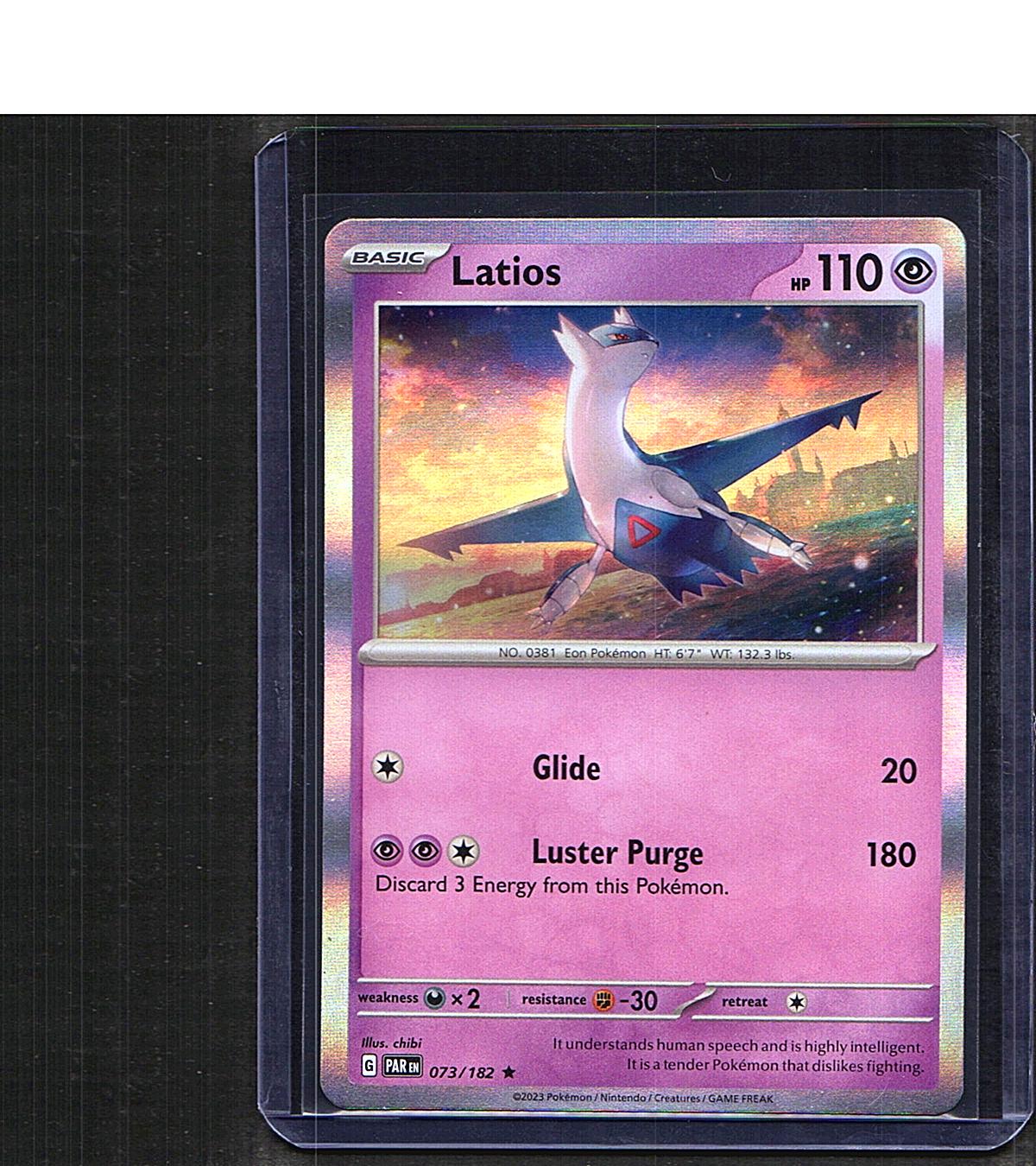 Miscellaneous Cards & Products Latios #073/182