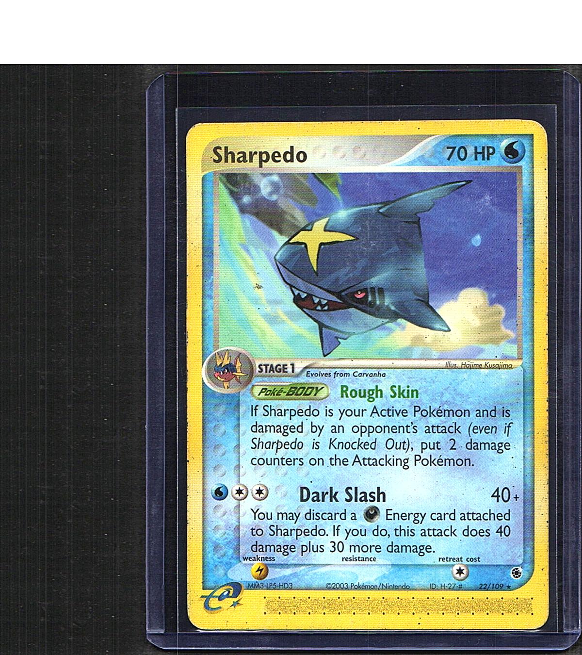Ruby and Sapphire Sharpedo #22/109