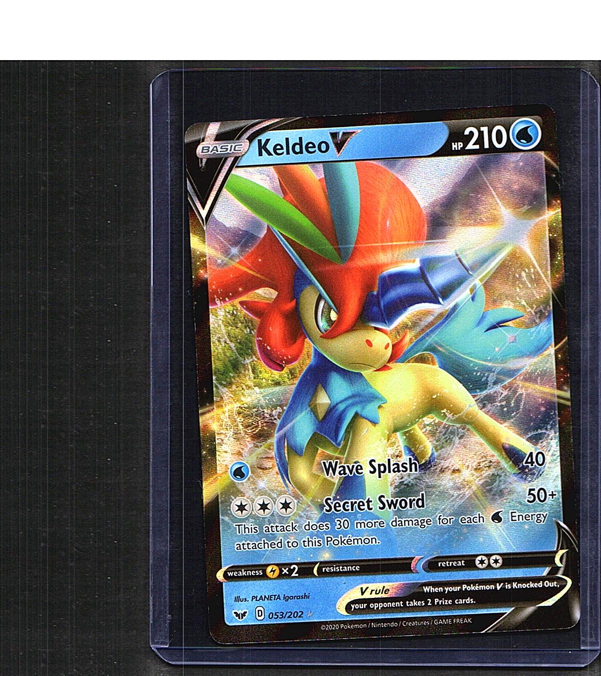 SWSH01: Sword & Shield Base Set Keldeo V #053/202