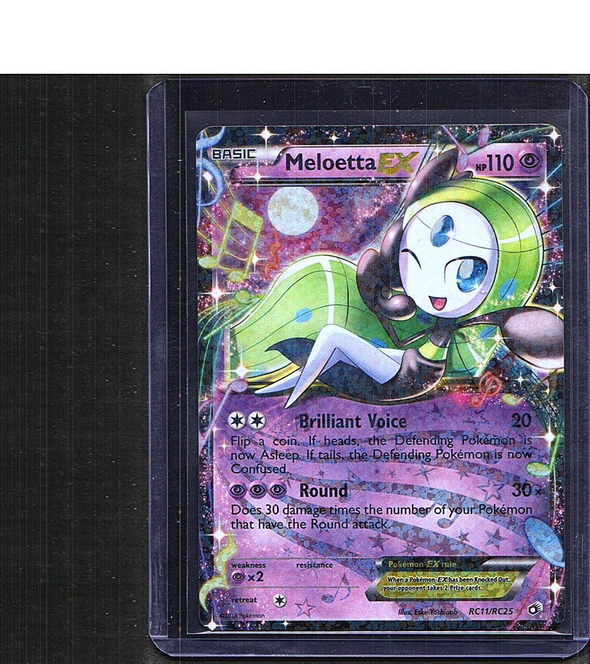 Legendary Treasures: Radiant Collection Meloetta EX #RC11/RC25