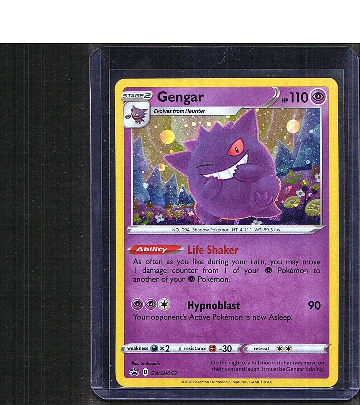 SWSH: Sword & Shield Promo Cards Gengar #SWSH052