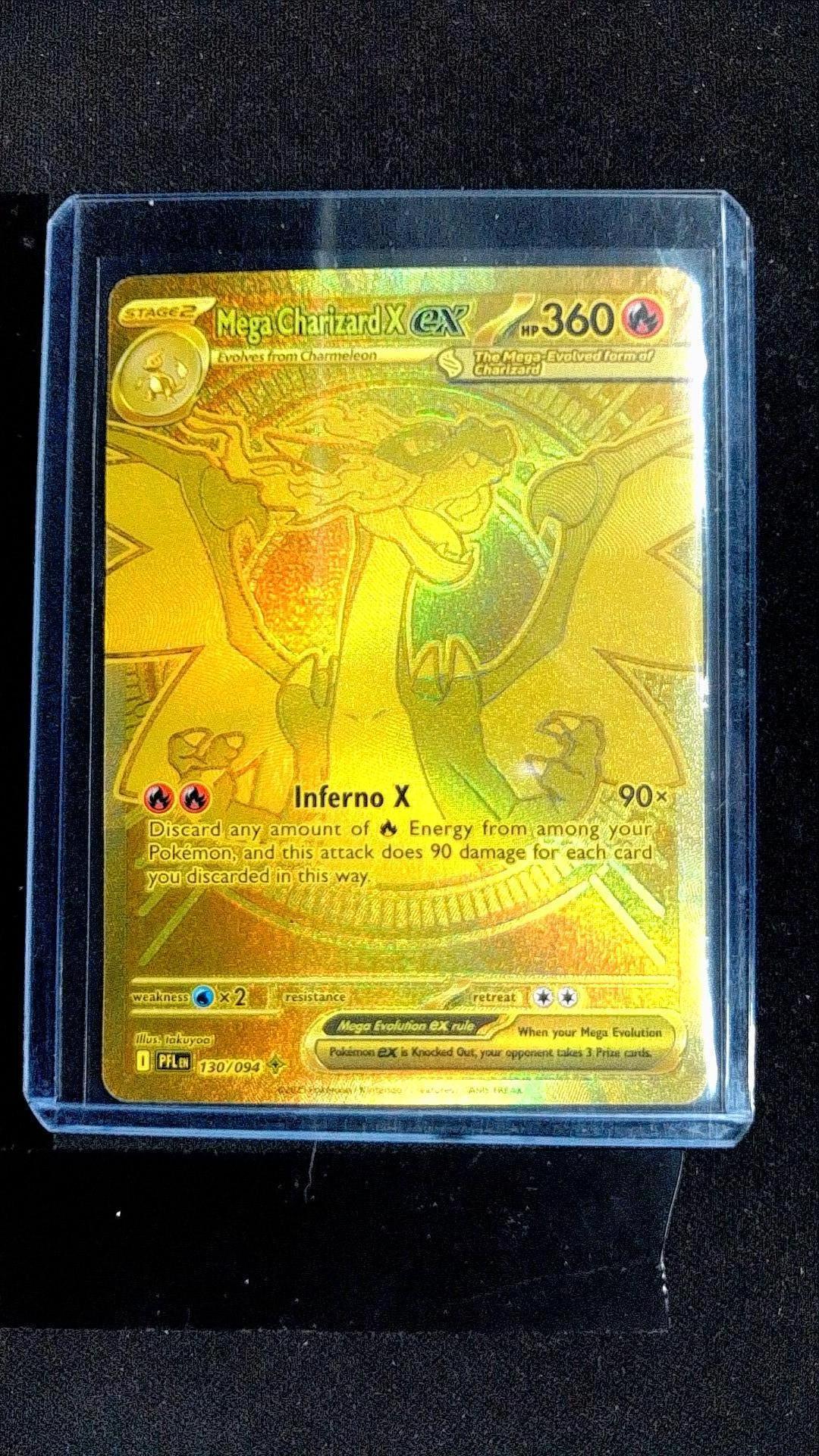 ME02: Phantasmal Flames Mega Charizard X ex #130/094