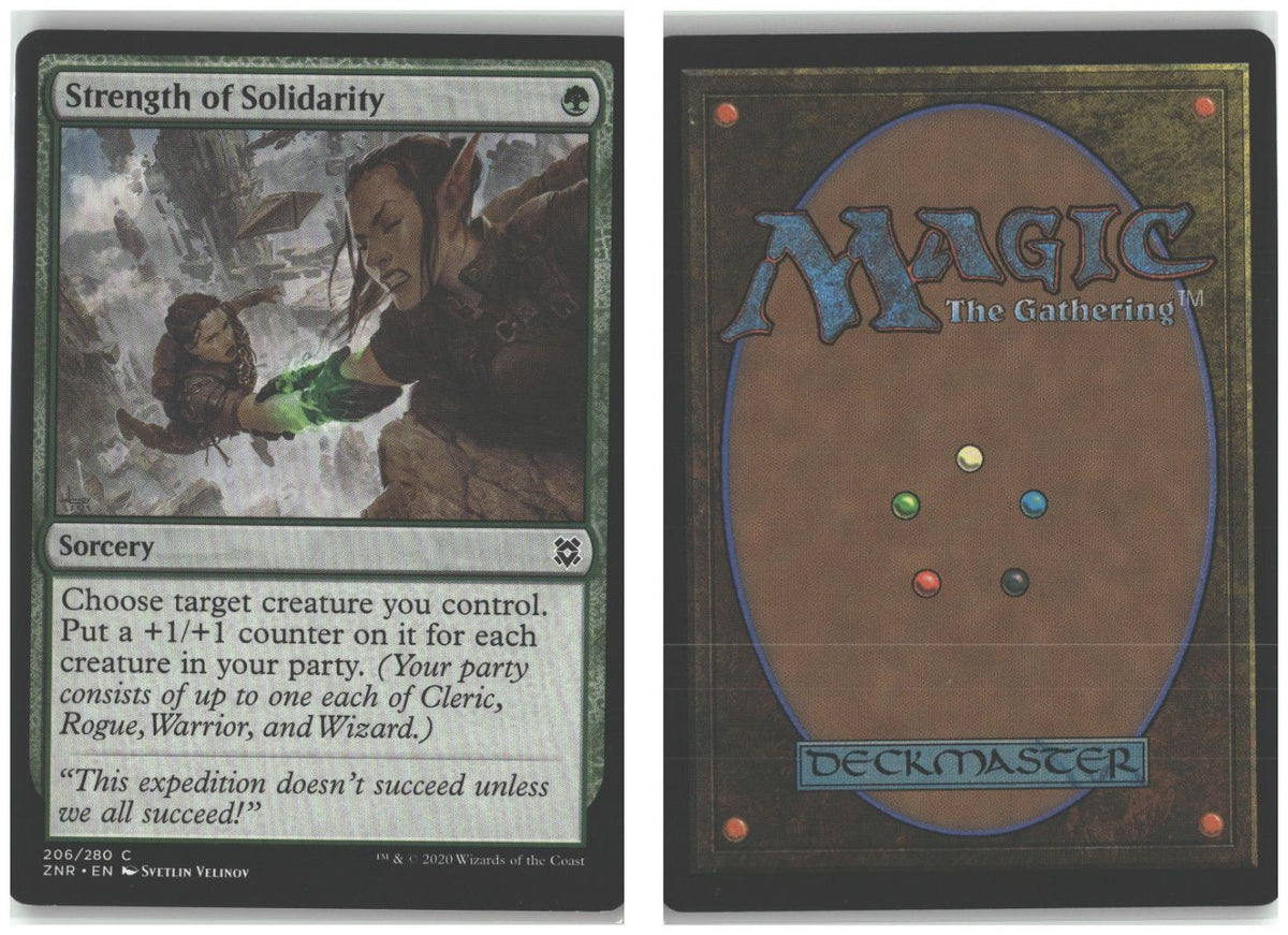 Front + Back scan
