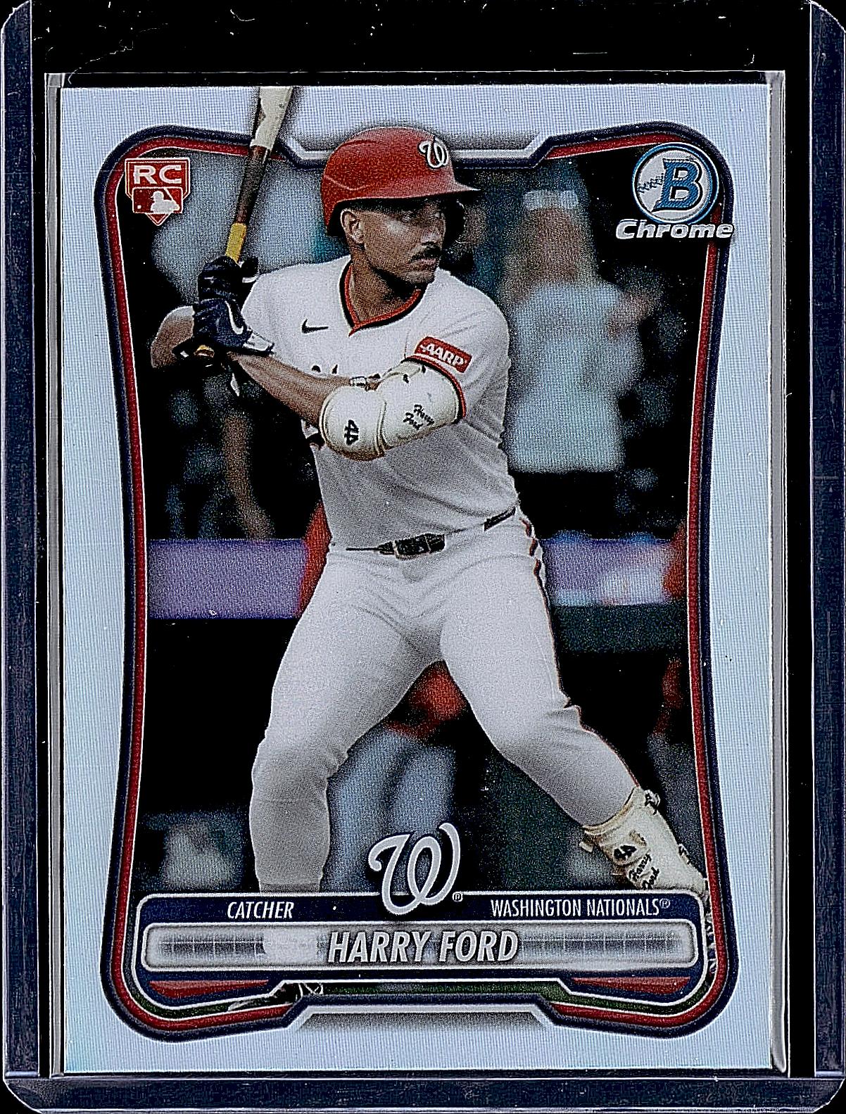 2026 Bowman #84 Harry Ford Rookie Red RC Logo