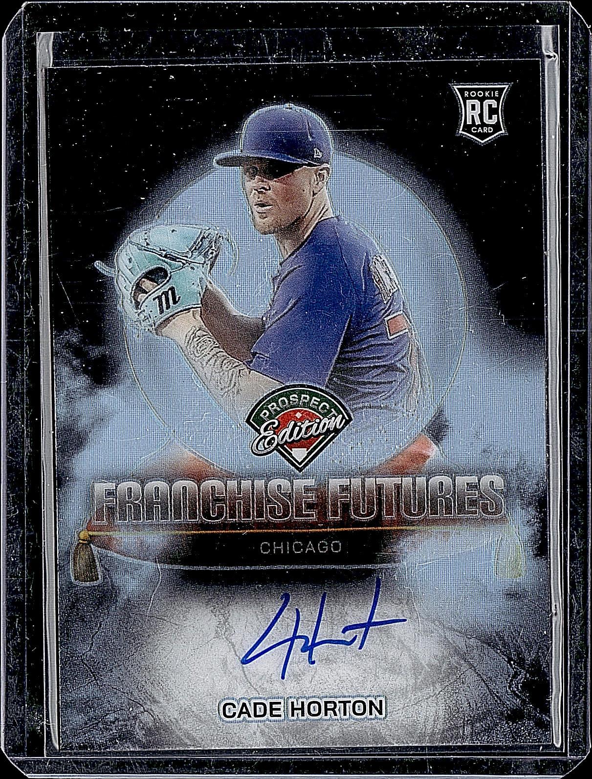 2025 Panini Prospect Edition #FFS-CH Cade Horton Franchise Futures Signatures