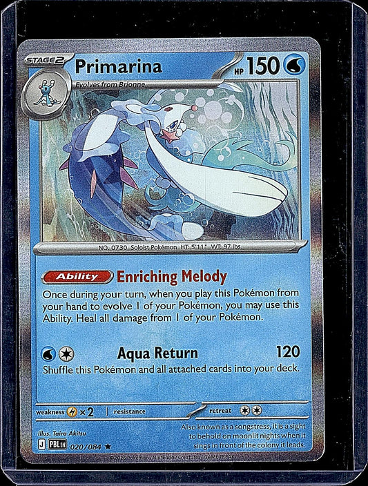 ME05: Pitch Black #020/084 Primarina