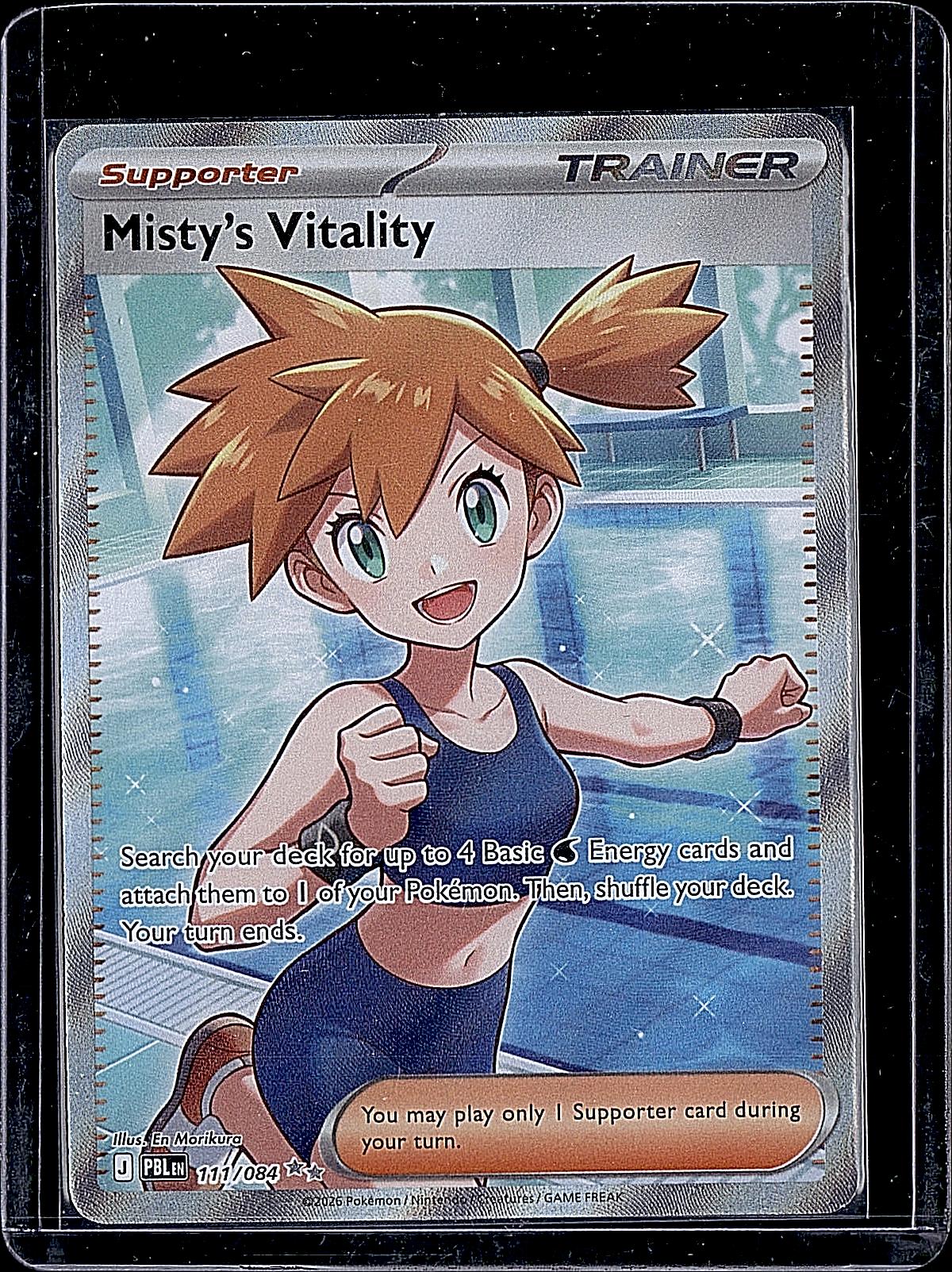 ME05: Pitch Black #111/084 Misty's Vitality