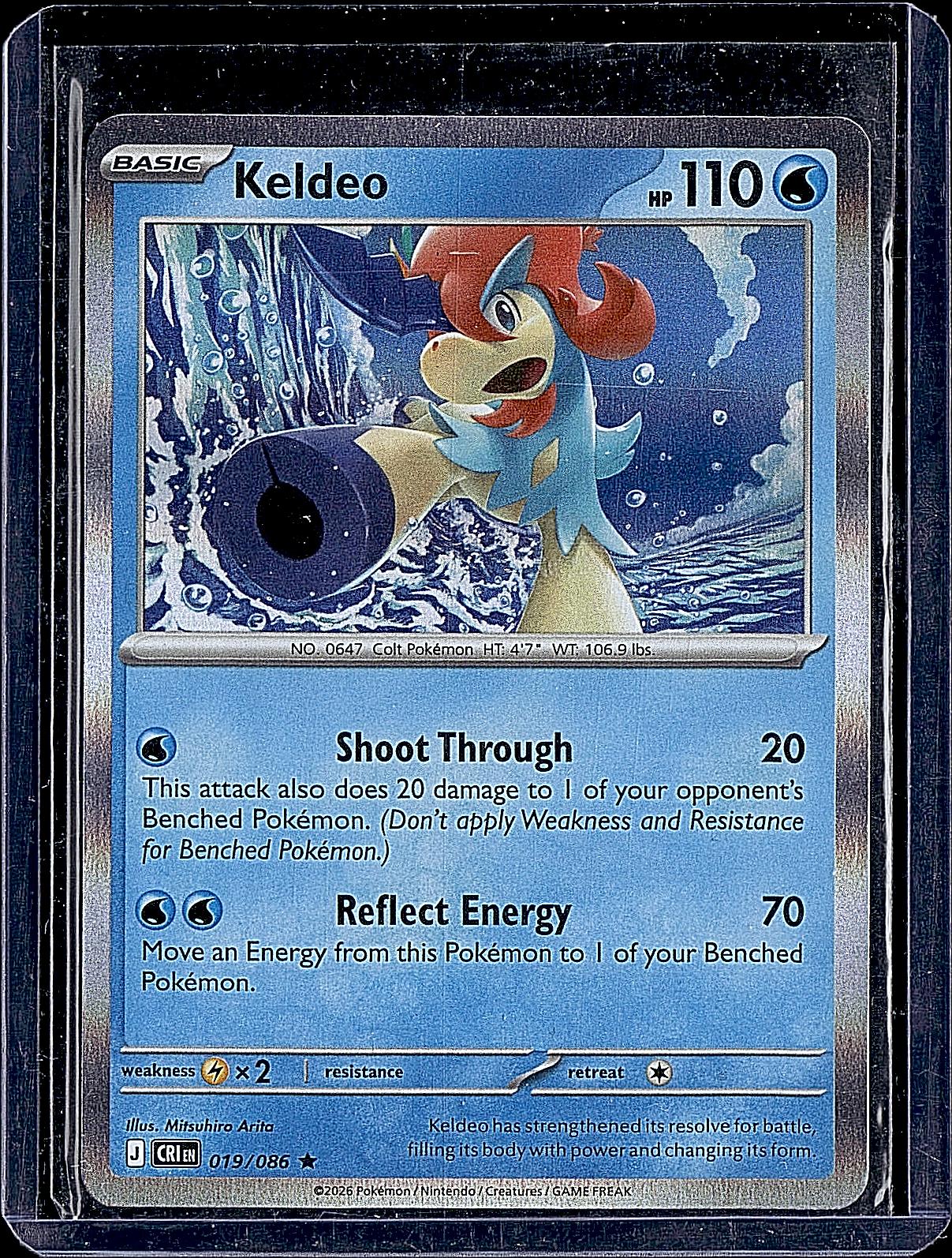 ME04: Chaos Rising #019/086 Keldeo