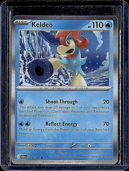 ME04: Chaos Rising #019/086 Keldeo