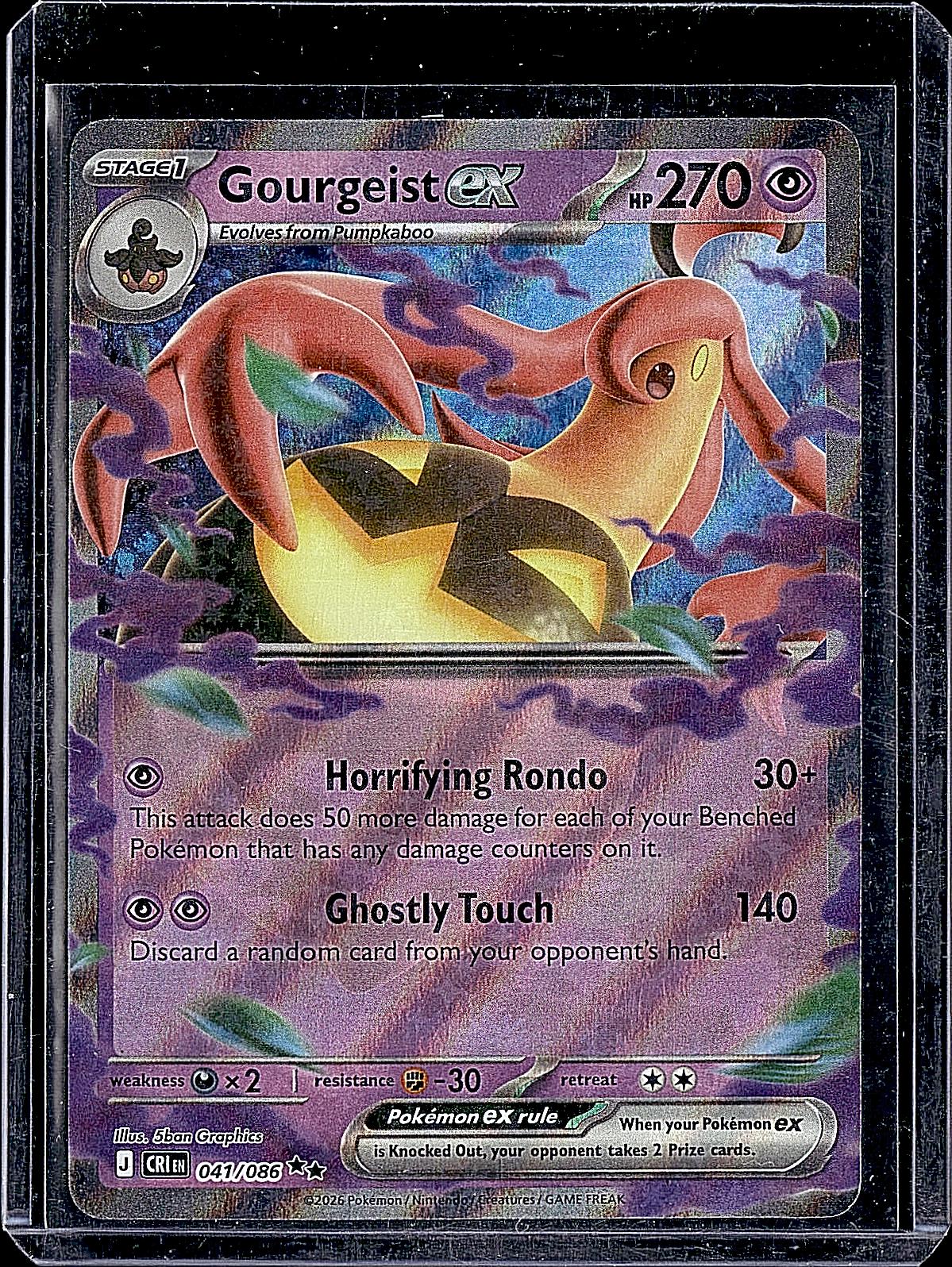 ME04: Chaos Rising #041/086 Gourgeist ex