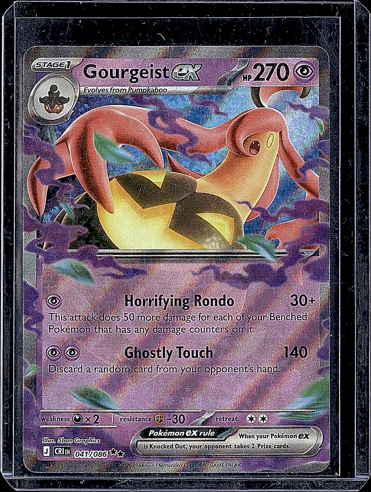 ME04: Chaos Rising #041/086 Gourgeist ex