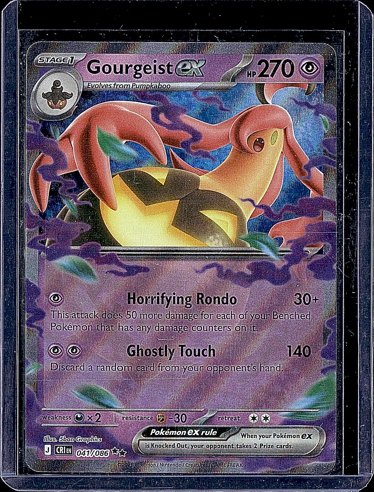 ME04: Chaos Rising #041/086 Gourgeist ex