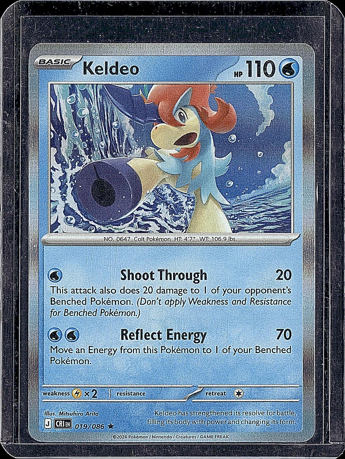 ME04: Chaos Rising #019/086 Keldeo