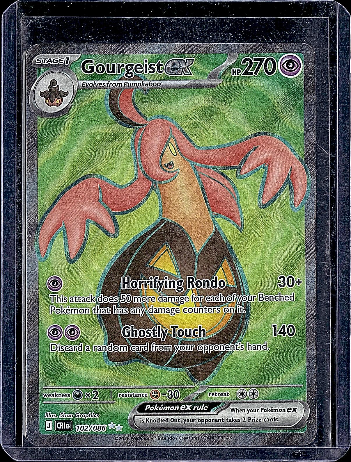 ME04: Chaos Rising #102/086 Gourgeist ex