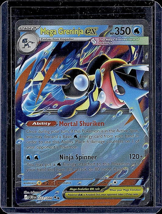 ME04: Chaos Rising #022/086 Mega Greninja ex