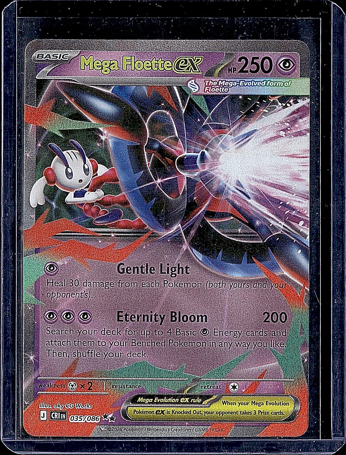 ME04: Chaos Rising #035/086 Mega Floette ex