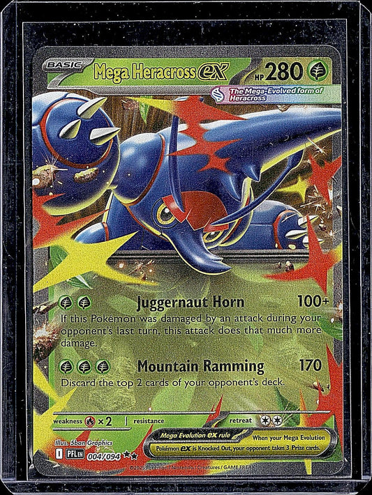 ME02: Phantasmal Flames #004/094 Mega Heracross ex