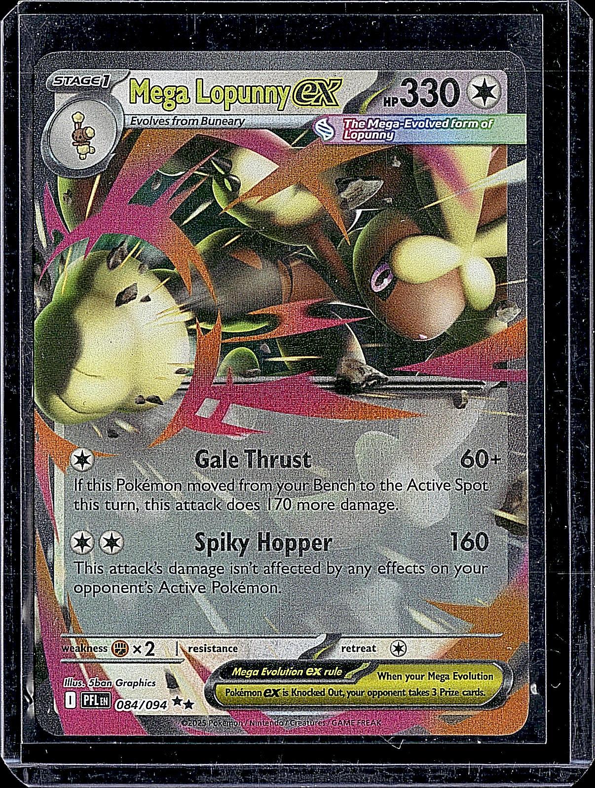 ME02: Phantasmal Flames #084/094 Mega Lopunny ex