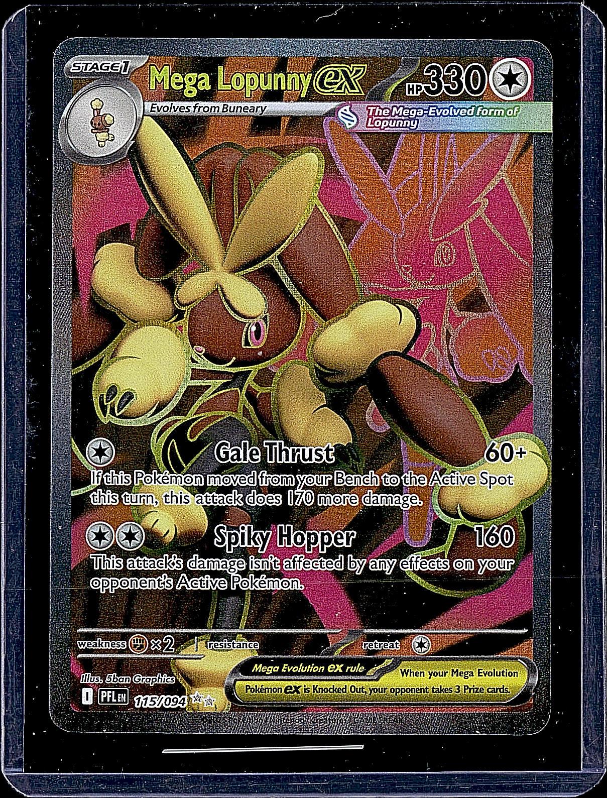 ME02: Phantasmal Flames #115/094 Mega Lopunny ex
