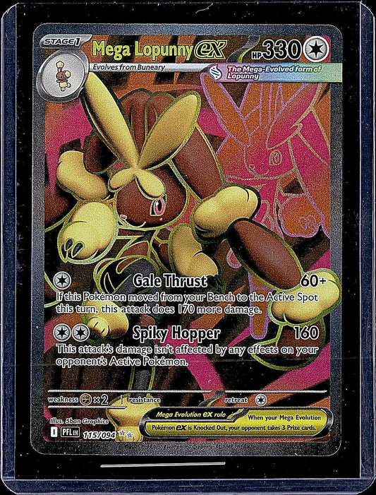 ME02: Phantasmal Flames #115/094 Mega Lopunny ex