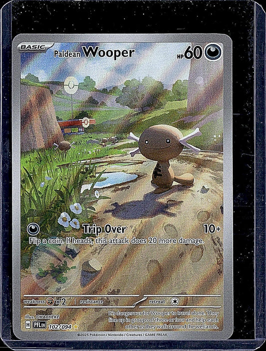 ME02: Phantasmal Flames #102/094 Paldean Wooper