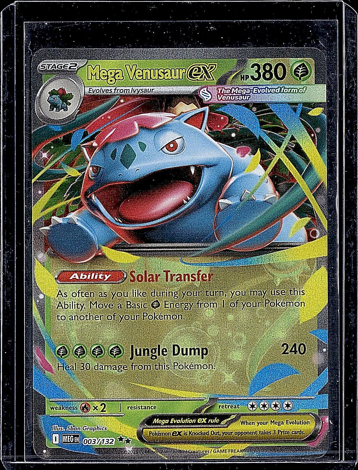 ME01: Mega Evolution #003/132 Mega Venusaur ex