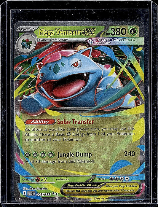 ME01: Mega Evolution #003/132 Mega Venusaur ex