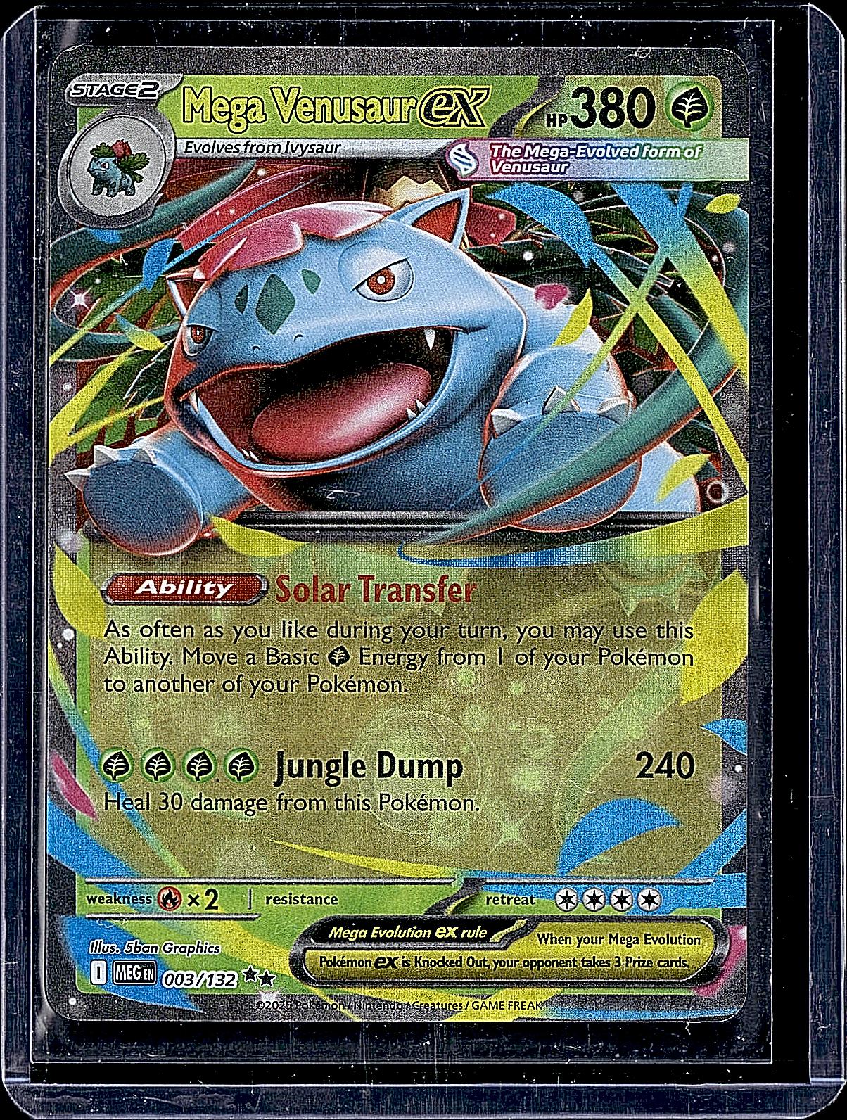 ME01: Mega Evolution #003/132 Mega Venusaur ex