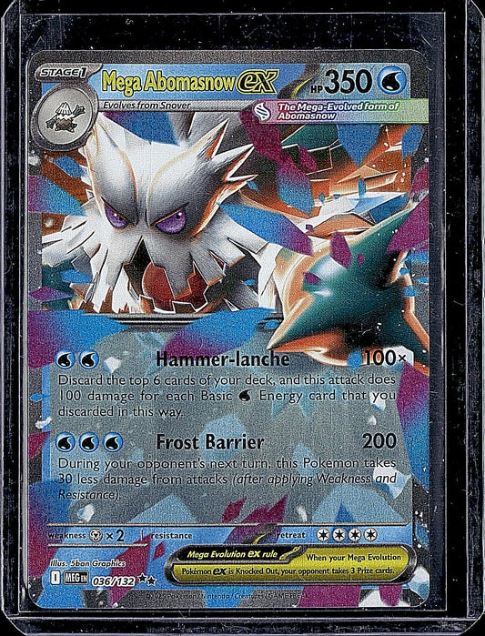 ME01: Mega Evolution #036/132 Mega Abomasnow ex